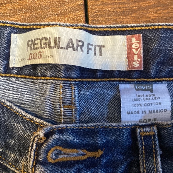 Vintage Men’s Levi’s 505 Regular Fit, W34 L30 - Picture 4 of 7